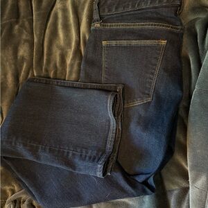 Classic Dark Blue Boot Cut Jeans